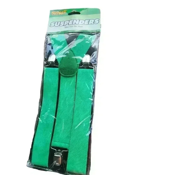 Spirit Halloween Other - Green suspenders